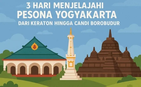 3 Hari Menjelajahi Pesona Yogyakarta: Dari Keraton hingga Candi Borobudur