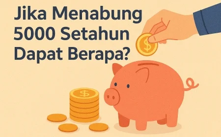 Jika Menabung 5000 Setahun Dapat Berapa?