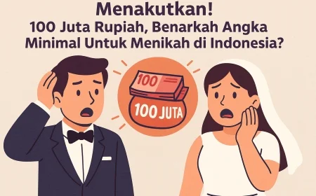 Menakutkan! 100 Juta Rupiah, Benarkah Angka Minimal Untuk Menikah Di Indonesia?