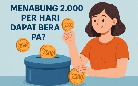 Menabung 2.000 Per Hari Dapat Berapa?