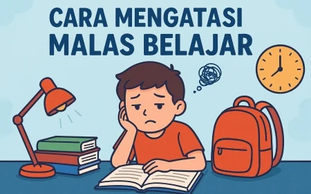 Cara Mengatasi Malas Belajar