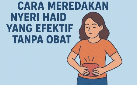Cara Meredakan Nyeri Haid yang Efektif tanpa Obat