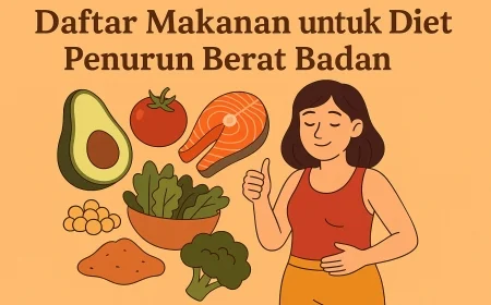 Ingin Melakukan Diet Sehat? Yuk, Intip 7 Daftar Makanan Untuk Diet Penurun Berat Badan