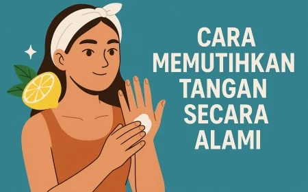 3 Cara Memutihkan Tangan  Secara Alami