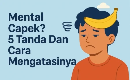 Mental Capek? 5 Tanda Dan Cara Mengatasinya