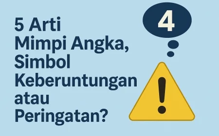 5 Arti Mimpi Angka, Simbol Keberuntungan Atau Peringatan?