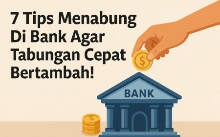 7 Tips Menabung Di Bank Agar Tabungan Cepat Bertambah!
