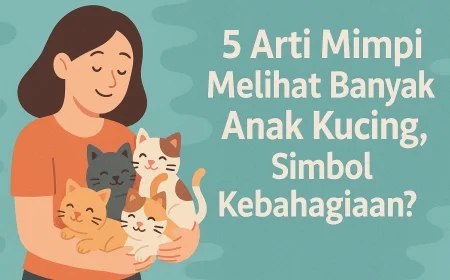 5 Arti Mimpi Melihat Banyak Anak Kucing, Simbol Kebahagiaan?