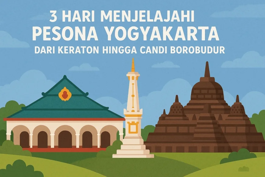 3 Hari Menjelajahi Pesona Yogyakarta: Dari Keraton hingga Candi Borobudur