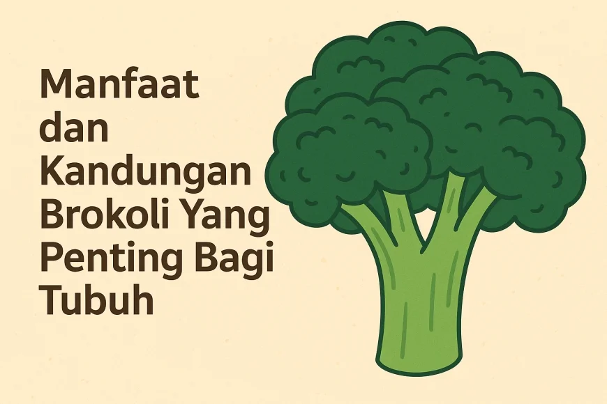 5 Manfaat dan Kandungan Brokoli Yang Penting Bagi Tubuh