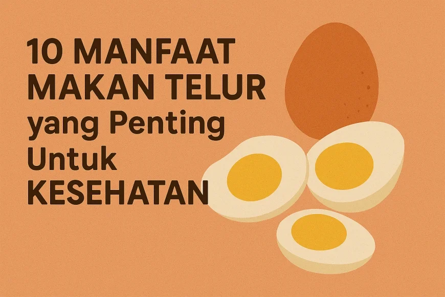10 Manfaat Makan Telur Yang Penting Untuk Kesehatan
