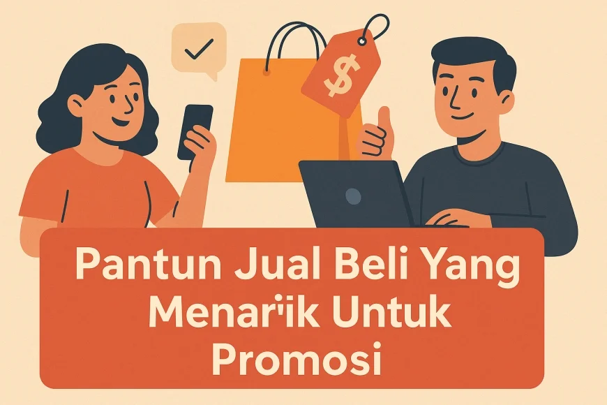 11 Pantun Jual Beli Yang Menarik Untuk Promosi