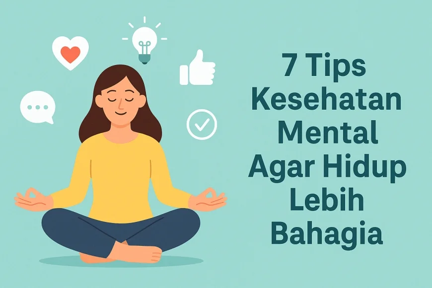 7 Tips Kesehatan Mental Agar Hidup Lebih Bahagia