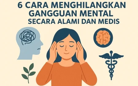 6 Cara Menghilangkan Gangguan Mental Secara Alami Dan Medis