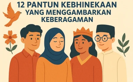 12 Pantun Kebhinekaan Yang Menggambarkan Keberagaman