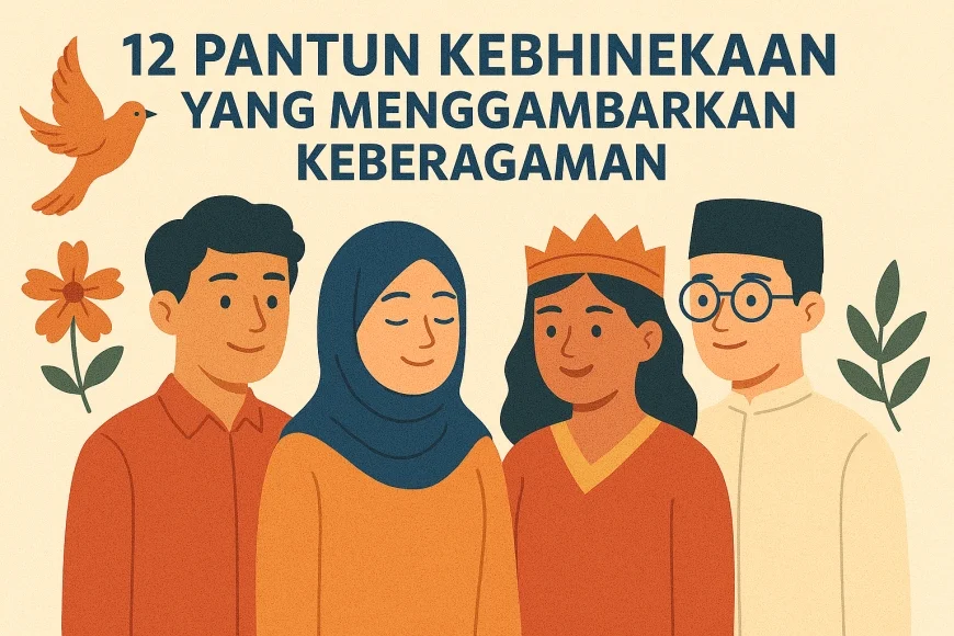12 Pantun Kebhinekaan Yang Menggambarkan Keberagaman