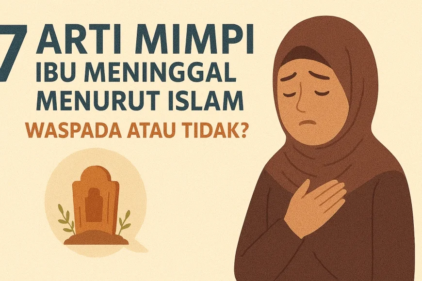 7 Arti Mimpi Ibu Meninggal Menurut Islam, Waspada Atau Tidak?