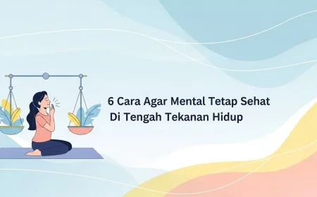 6 Cara Agar Mental Tetap Sehat Di Tengah Tekanan Hidup