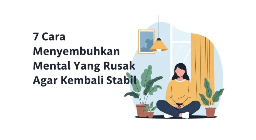 7 Cara Menyembuhkan Mental Yang Rusak Agar Kembali Stabil