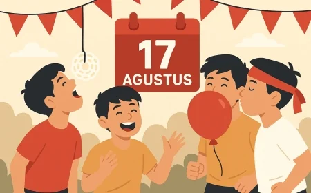 20 Pantun Jenaka Seputar Lomba 17 Agustus