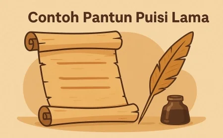 10 Contoh Pantun Puisi Lama, Warisan Sastra Nusantara