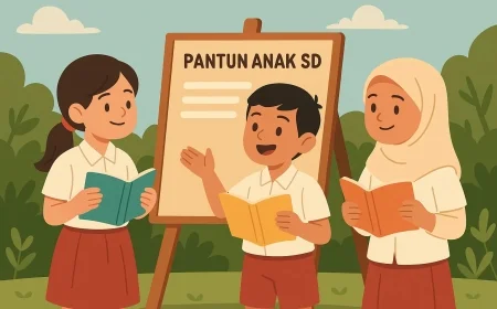 12 Pantun Anak SD Kelas 6 Yang Seru Dan Edukatif
