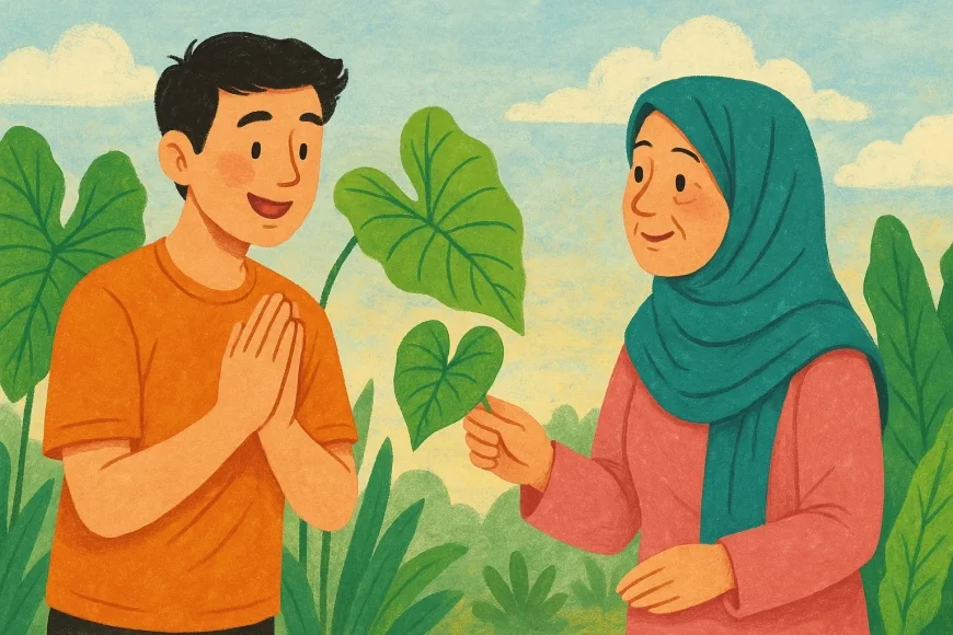10 Pantun Terima Kasih Daun Keladi Yang Menghibur