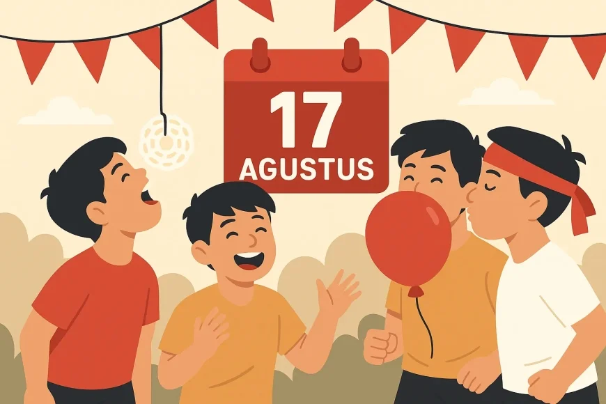20 Pantun Jenaka Seputar Lomba 17 Agustus
