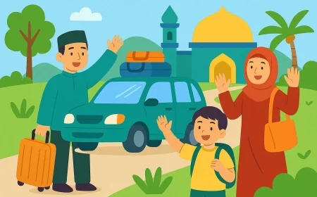 8 Pantun Mudik Lebaran Yang Bikin Kangen Kampung