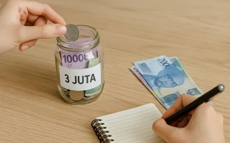 Cara Realistis Menabung 1 Juta/Bulan dari Gaji 3 Juta
