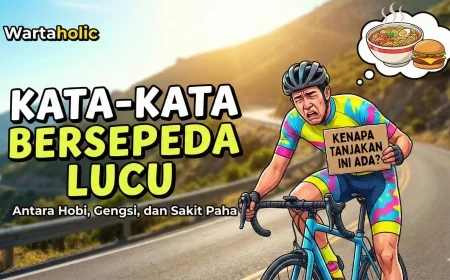 30 Kata-Kata Bersepeda Lucu, Relate Banget Sama Tanjakan!