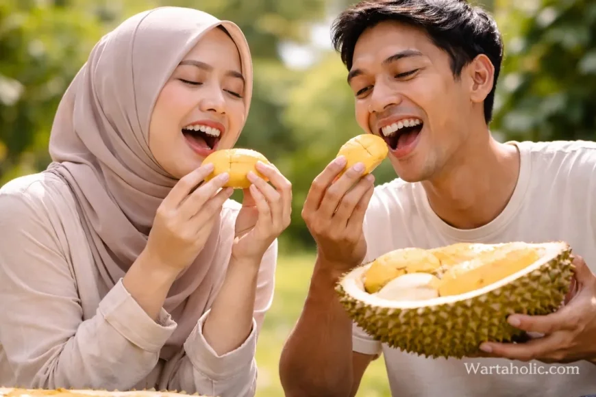 Receh Pol! 12 Kata Kata Makan Durian Buat Caption IG Kamu
