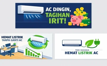 Cara Menghemat Listrik Bulanan Tanpa Ganti AC Baru