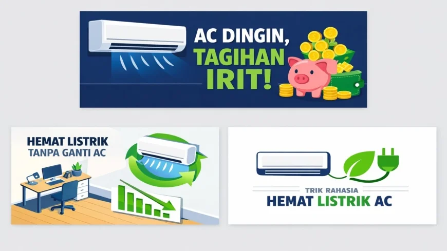 Cara Menghemat Listrik Bulanan Tanpa Ganti AC Baru