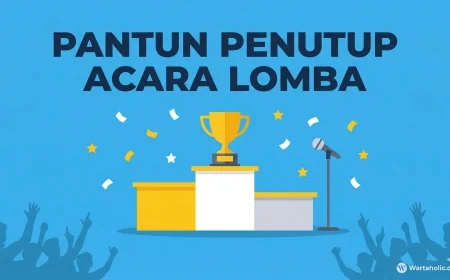 50+ Pantun Penutup Acara Lomba yang Berkesan, Lucu, dan Sportif