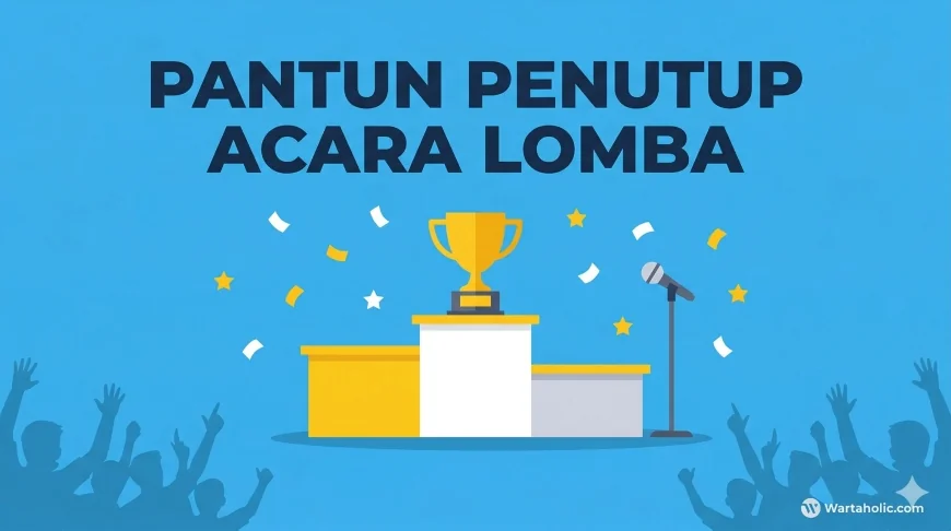50+ Pantun Penutup Acara Lomba yang Berkesan, Lucu, dan Sportif