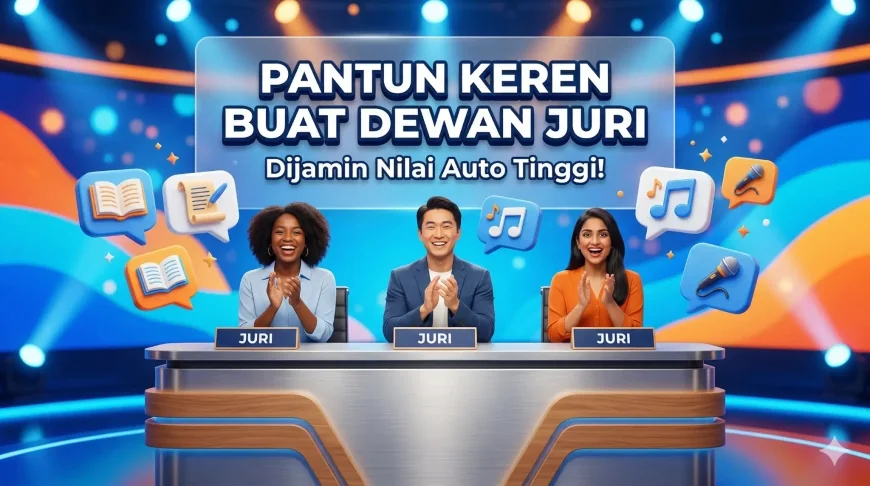 60 Pantun untuk Dewan Juri Lomba: Lucu, Formal, Merayu & Penutup