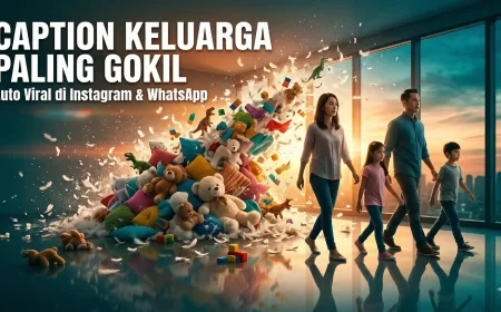 45 Caption Foto Keluarga Lucu Singkat: Aesthetic, Gokil, & Anti-Garing