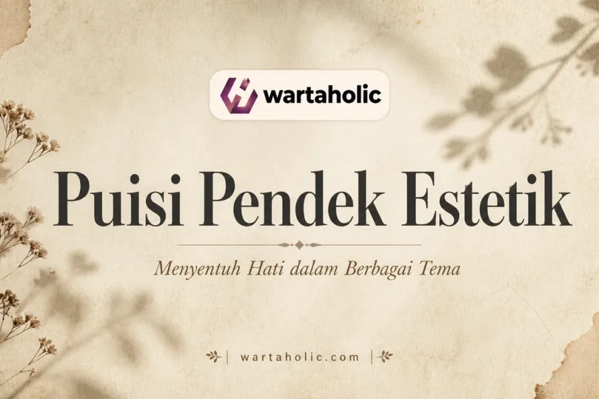35 Puisi Pendek Estetik Berbagai Tema: Alam, Cinta, Ibu, dan Kehidupan